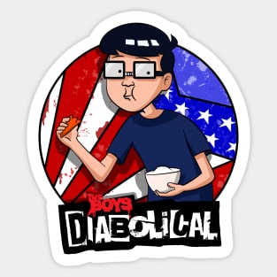 the boys diabolical Sticker